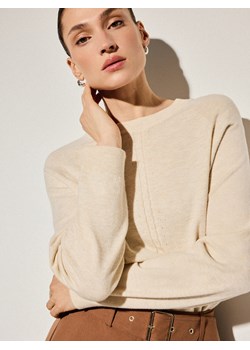 Mohito - Sweter basic - beżowy ze sklepu Mohito w kategorii Swetry damskie - zdjęcie 188480927