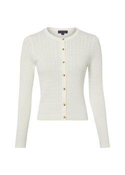 Franco Callegari Kardigan damski Kobiety Bawełna (100%) biały jednolity ze sklepu vangraaf w kategorii Swetry damskie - zdjęcie 188482199