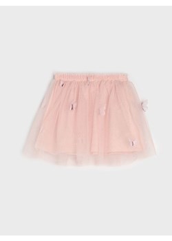 Sinsay - Spódnica bombka z aplikacjami 3D - różowy ze sklepu Sinsay w kategorii Sukienki niemowlęce - zdjęcie 188483165