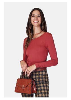 ASSUILI Koszulka w kolorze ceglanym ze sklepu Limango Polska w kategorii Bluzki damskie - zdjęcie 188483225