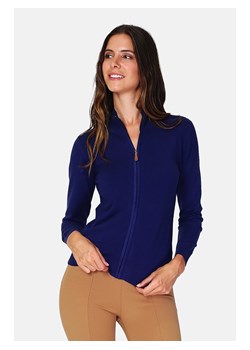 ASSUILI Kardigan w kolorze granatowym ze sklepu Limango Polska w kategorii Swetry damskie - zdjęcie 188483447