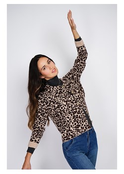 ASSUILI Kaszmirowy kardigan w kolorze beżowo-brązowym ze sklepu Limango Polska w kategorii Swetry damskie - zdjęcie 188483487