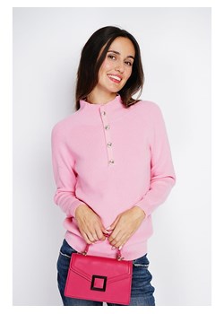 ASSUILI Sweter w kolorze jasnoróżowym ze sklepu Limango Polska w kategorii Swetry damskie - zdjęcie 188483568