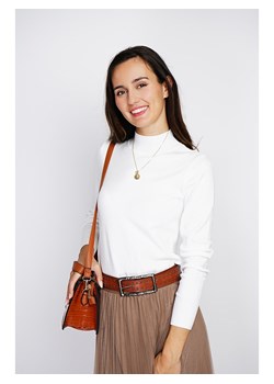 ASSUILI Sweter w kolorze białym ze sklepu Limango Polska w kategorii Swetry damskie - zdjęcie 188483599