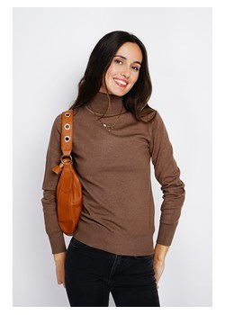 ASSUILI Golf w kolorze brązowym ze sklepu Limango Polska w kategorii Swetry damskie - zdjęcie 188483628