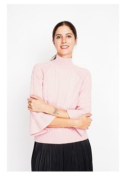 ASSUILI Sweter w kolorze jasnoróżowym ze sklepu Limango Polska w kategorii Swetry damskie - zdjęcie 188484025
