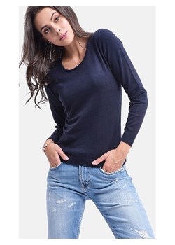 ASSUILI Sweter w kolorze granatowym ze sklepu Limango Polska w kategorii Swetry damskie - zdjęcie 188484225