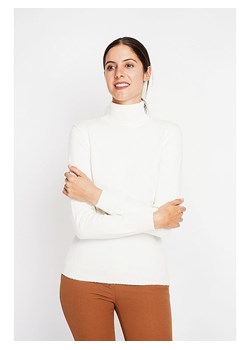 ASSUILI Golf w kolorze białym ze sklepu Limango Polska w kategorii Swetry damskie - zdjęcie 188484277