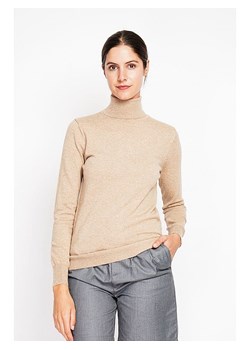 ASSUILI Golf w kolorze jasnobrązowym ze sklepu Limango Polska w kategorii Swetry damskie - zdjęcie 188484287