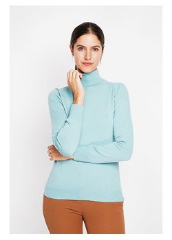 ASSUILI Golf w kolorze turkusowym ze sklepu Limango Polska w kategorii Swetry damskie - zdjęcie 188484297