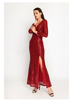 ASSUILI Sukienka w kolorze bordowym ze sklepu Limango Polska w kategorii Sukienki - zdjęcie 188484547