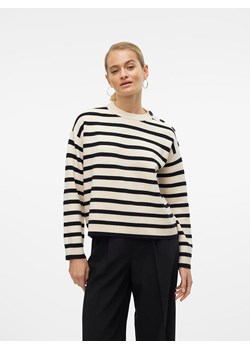 Vero Moda Sweter w kolorze biało-czarnym ze sklepu Limango Polska w kategorii Swetry damskie - zdjęcie 188484796