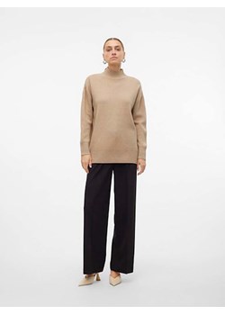 Vero Moda Sweter "Gold" w kolorze beżowym ze sklepu Limango Polska w kategorii Swetry damskie - zdjęcie 188484845