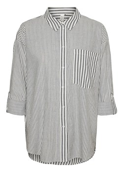 Vero Moda Bluzka w kolorze biało-szarym ze sklepu Limango Polska w kategorii Koszule damskie - zdjęcie 188484878