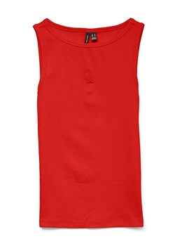 Vero Moda Top w kolorze czerwonym ze sklepu Limango Polska w kategorii Bluzki damskie - zdjęcie 188485069