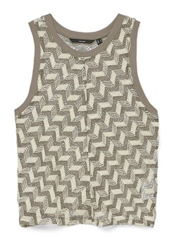 Vero Moda Top w kolorze szarym ze sklepu Limango Polska w kategorii Bluzki damskie - zdjęcie 188485099