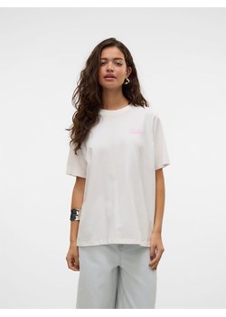 Vero Moda Koszulka "Katrine" w kolorze białym ze sklepu Limango Polska w kategorii Bluzki damskie - zdjęcie 188485126