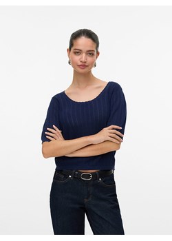 Vero Moda Koszulka w kolorze granatowym ze sklepu Limango Polska w kategorii Bluzki damskie - zdjęcie 188485146