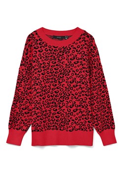 Vero Moda Sweter w kolorze czerwonym ze sklepu Limango Polska w kategorii Swetry damskie - zdjęcie 188485288