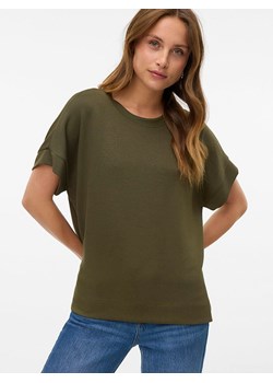 Vero Moda Koszulka w kolorze khaki ze sklepu Limango Polska w kategorii Bluzki damskie - zdjęcie 188485407