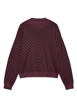 Vero Moda Sweter w kolorze ciemnofioletowo-czarnym ze sklepu Limango Polska w kategorii Swetry damskie - zdjęcie 188485466