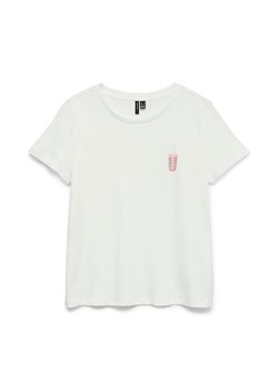 Vero Moda Koszulka w kolorze białym ze sklepu Limango Polska w kategorii Bluzki damskie - zdjęcie 188485537