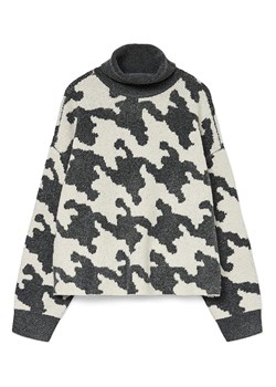 Vero Moda Golf w kolorze kremowo-ciemnoszarym ze sklepu Limango Polska w kategorii Swetry damskie - zdjęcie 188485656