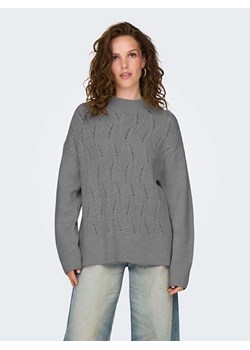 ONLY Sweter w kolorze szarym ze sklepu Limango Polska w kategorii Swetry damskie - zdjęcie 188485967