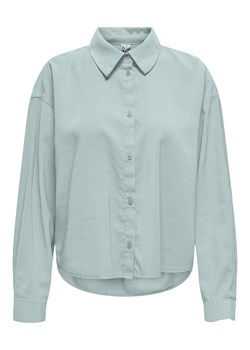 ONLY Bluzka w kolorze błękitnym ze sklepu Limango Polska w kategorii Koszule damskie - zdjęcie 188486037