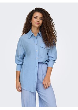 ONLY Bluzka w kolorze błękitnym ze sklepu Limango Polska w kategorii Koszule damskie - zdjęcie 188486069