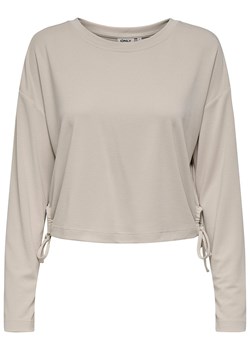 ONLY Bluza w kolorze beżowym ze sklepu Limango Polska w kategorii Bluzy damskie - zdjęcie 188486297