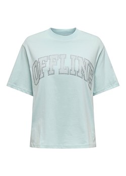 ONLY Koszulka w kolorze błękitnym ze sklepu Limango Polska w kategorii Bluzki damskie - zdjęcie 188486315