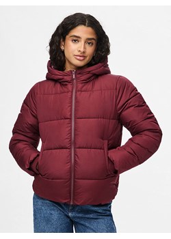 Pieces Kurtka pikowana "Pcbee" w kolorze bordowym ze sklepu Limango Polska w kategorii Kurtki damskie - zdjęcie 188486545