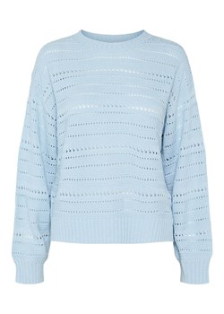 Pieces Sweter "Molly" w kolorze błękitnym ze sklepu Limango Polska w kategorii Swetry damskie - zdjęcie 188486596