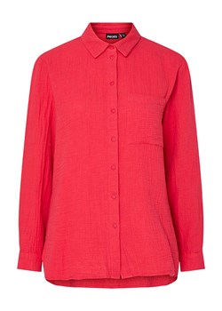 Pieces Bluzka "Sastina" w kolorze czerwonym ze sklepu Limango Polska w kategorii Koszule damskie - zdjęcie 188486647