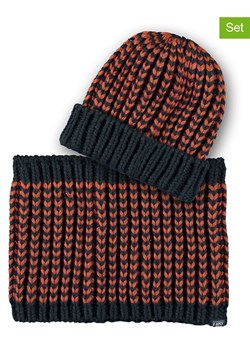 B.Nosy 2-częściowy zestaw w kolorze pomarańczowym ze sklepu Limango Polska w kategorii Czapki dziecięce - zdjęcie 188487286