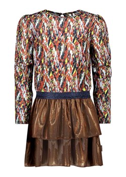 B.Nosy Sukienka "Dhalia" w kolorze brązowo-błękitno-czarnym ze sklepu Limango Polska w kategorii Sukienki dziewczęce - zdjęcie 188487886