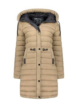 Canadian Peak Płaszcz pikowany "Batigeak" w kolorze beżowym ze sklepu Limango Polska w kategorii Kurtki damskie - zdjęcie 188489389