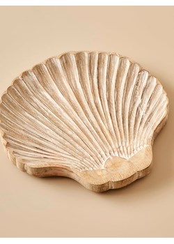 BELLA MAISON Miska dekoracyjna "Oyster" w kolorze beżowym - 30 x 20 cm ze sklepu Limango Polska w kategorii Misy i tace dekoracyjne - zdjęcie 188489617