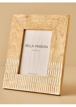BELLA MAISON Ramka "Edna" w kolorze jasnobrązowo-białym na zdjęcia - 23 x 28 cm ze sklepu Limango Polska w kategorii Ramki na zdjęcia - zdjęcie 188489646