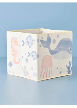 BELLA MAISON Kosz "Marine" w kolorze błękitno-jasnoróżowym - 30 x 30 x 30 cm ze sklepu Limango Polska w kategorii Pojemniki kuchenne - zdjęcie 188489957