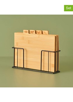 BELLA MAISON Deski (5 szt.) w kolorze jasnobrązowym do krojenia - 28 x 24 cm ze sklepu Limango Polska w kategorii Deski - zdjęcie 188490166