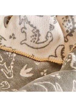 BELLA MAISON Kocyk niemowlęcy "Dino" w kolorze khaki ze sklepu Limango Polska w kategorii Tekstylia - zdjęcie 188490186