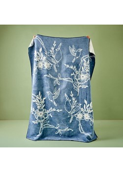 BELLA MAISON Koc w kolorze niebiesko-białym ze sklepu Limango Polska w kategorii Tekstylia - zdjęcie 188490335