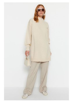 trendyol Sweter w kolorze kremowym ze sklepu Limango Polska w kategorii Swetry damskie - zdjęcie 188490988