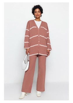 trendyol 2-częściowy zestaw w kolorze szaroróżowym ze sklepu Limango Polska w kategorii Swetry damskie - zdjęcie 188491018