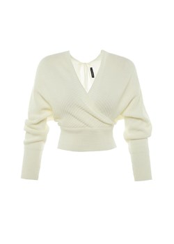 trendyol Sweter w kolorze białym ze sklepu Limango Polska w kategorii Swetry damskie - zdjęcie 188491325