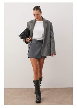 trendyol Spódnico-spodenki w kolorze szarym ze sklepu Limango Polska w kategorii Spódnice - zdjęcie 188491368
