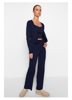 trendyol 3-częściowy zestaw w kolorze granatowym ze sklepu Limango Polska w kategorii Swetry damskie - zdjęcie 188491428