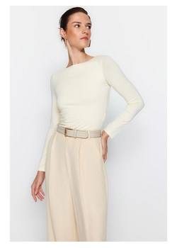 trendyol Koszulka w kolorze kremowym ze sklepu Limango Polska w kategorii Bluzki damskie - zdjęcie 188491945